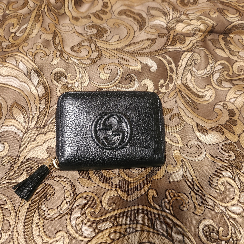Gucci Black Leather Wallet